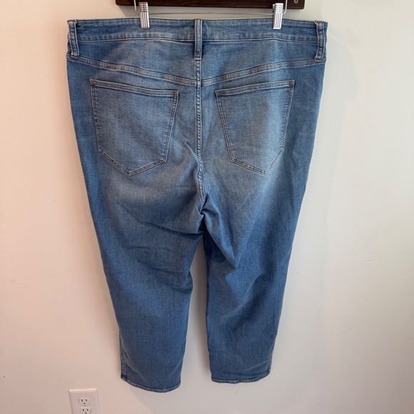 Madewell Stovepipe Jeans Womens 20W Medium Wash Straight Leg Denim - Picture 2 of 9